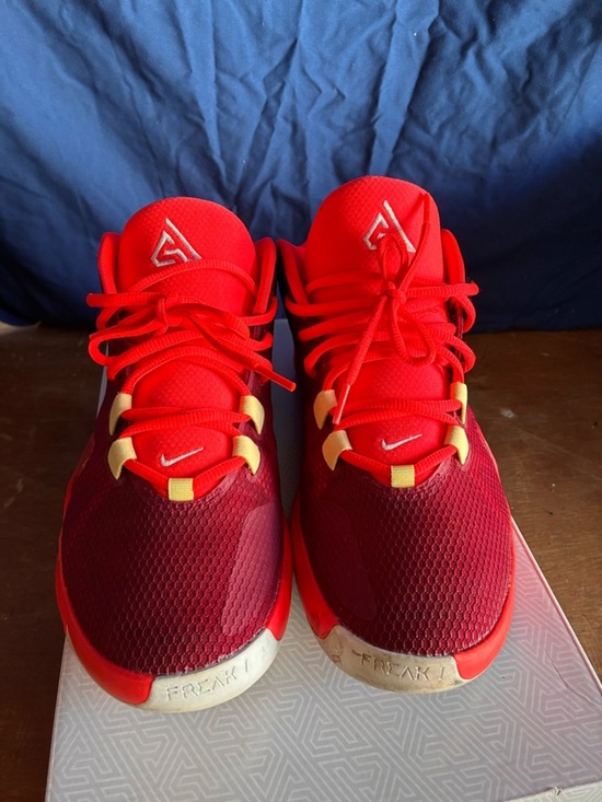 Nike Other - Red and Yellow Basketball Sneakers